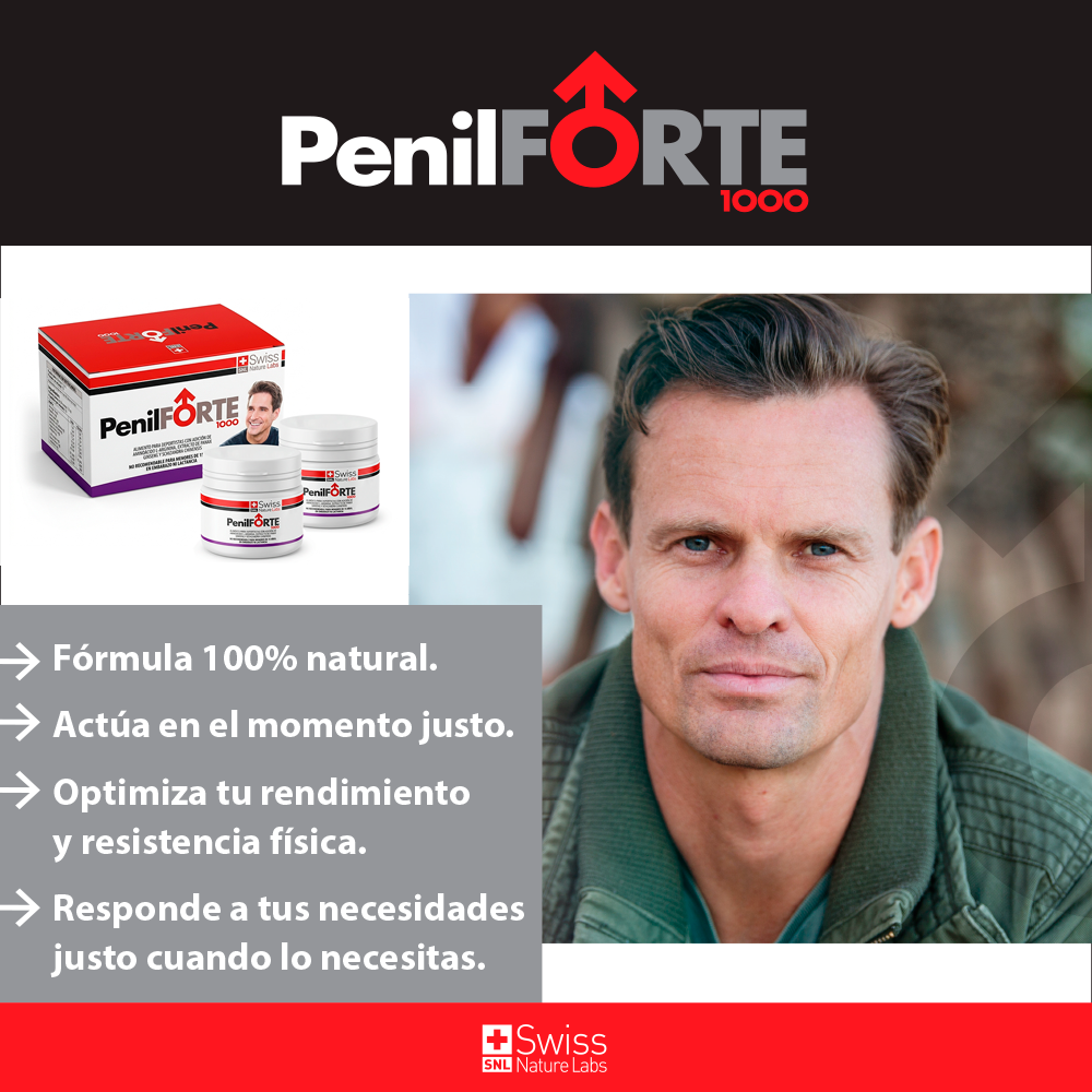 PENILFORTE 1000® Suplemento Masculino Natural (30 Cápsulas)