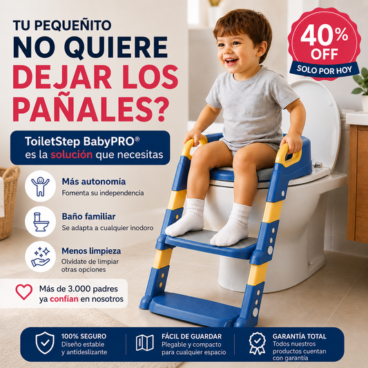 ToiletStep BabyPRO® Escalera infantil para inodoro